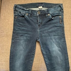 EUC Silver Jeans Pixie Skinny Jeans Size 26.